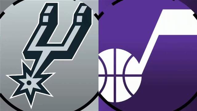 NBA常规赛 马刺 – 爵士 全场录像【全场录像+集锦】